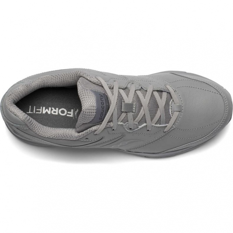 Grey Men's Saucony Integrity Walker 3 Walking Shoes | MALAYSIA-KLVN