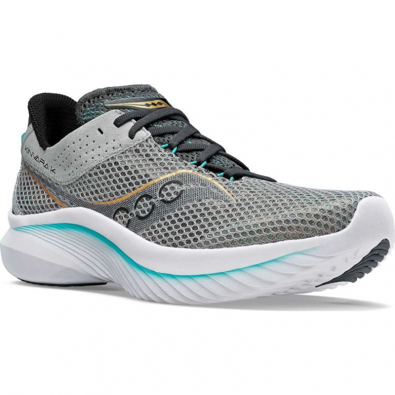 Grey Men's Saucony Kinvara 14 Running Shoes | MALAYSIA-RCDL