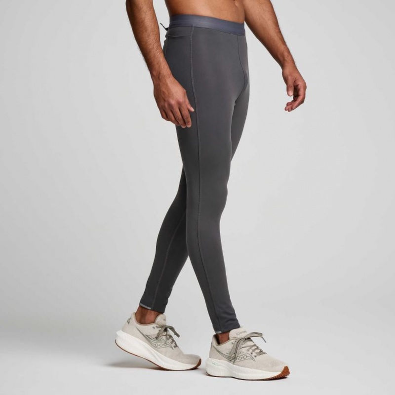 Grey Men's Saucony Solstice Tight | MALAYSIA-VNDG