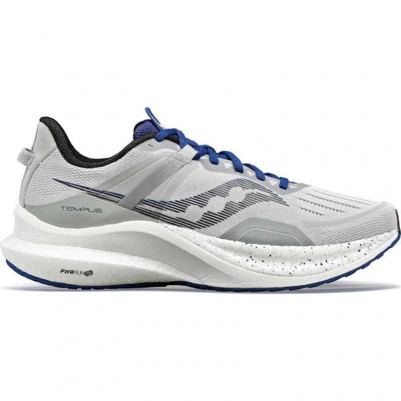 Grey Men\'s Saucony Tempus Running Shoes | MALAYSIA-LKSU