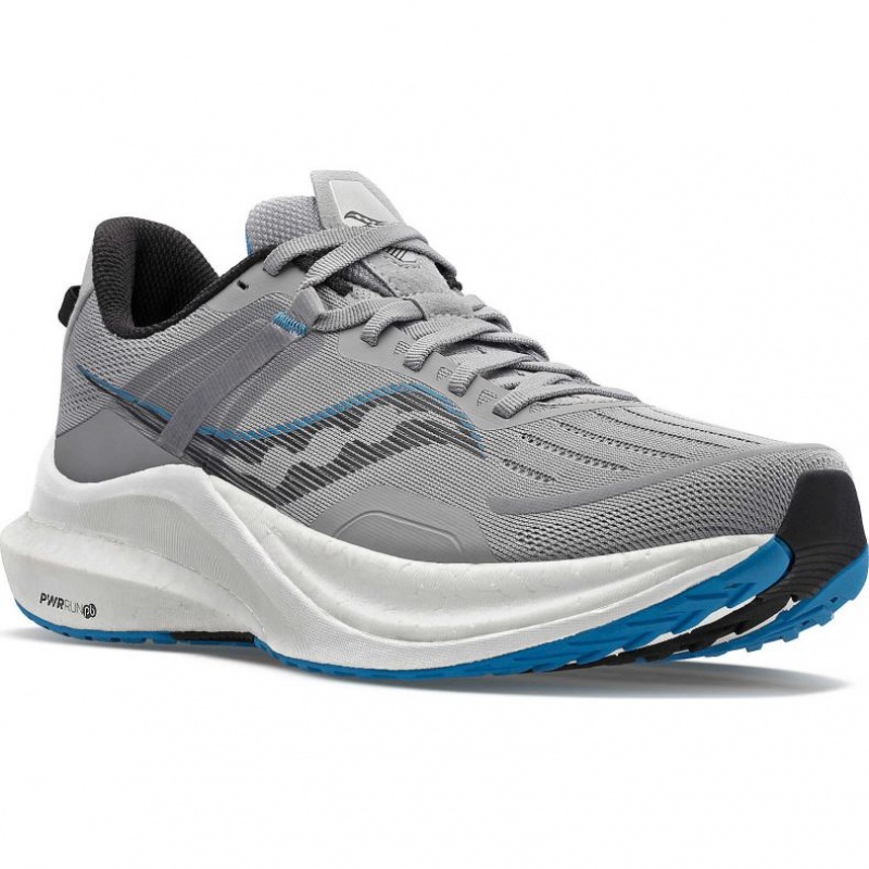 Grey Men's Saucony Tempus Running Shoes | MALAYSIA-BKED