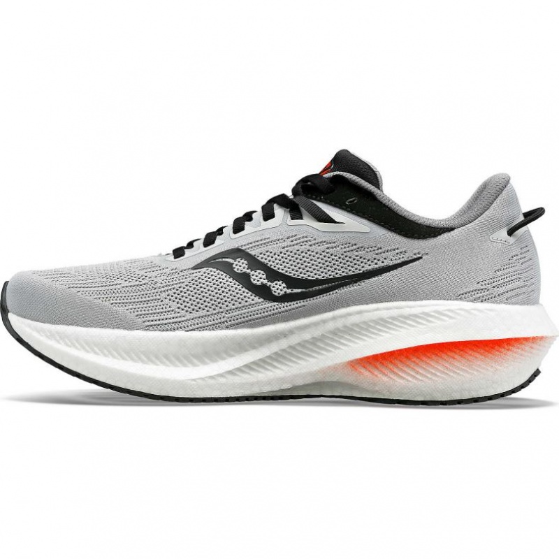 Grey Men's Saucony Triumph 21 Running Shoes | MALAYSIA-NKJD