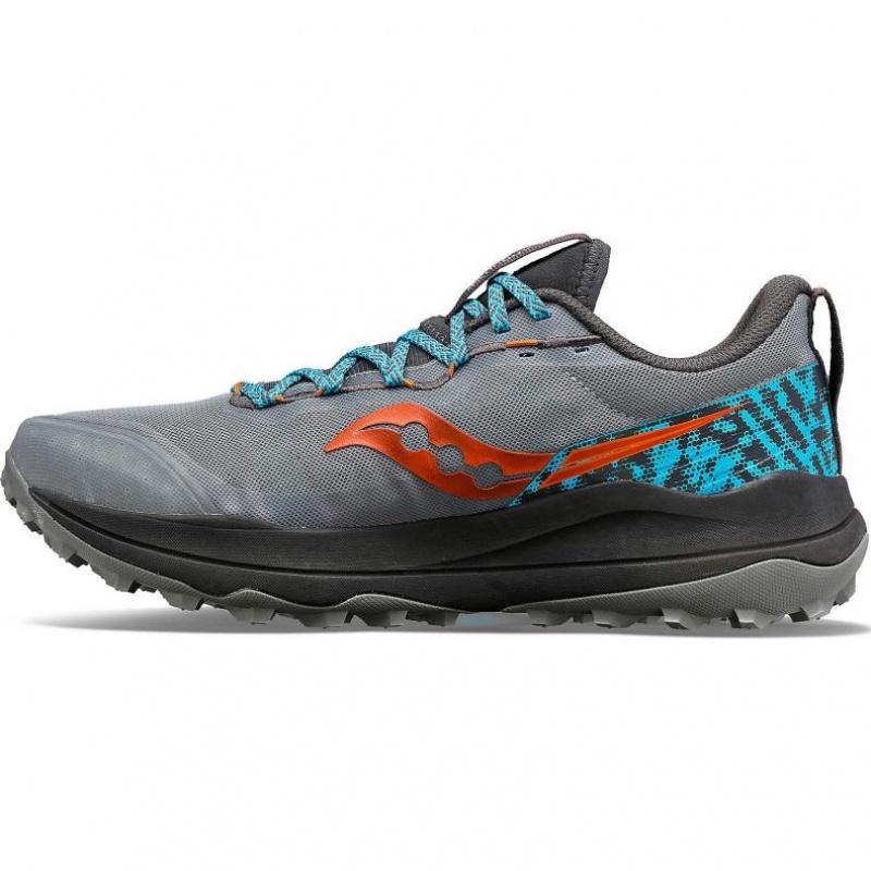 Grey Men's Saucony Xodus Ultra 2 Trail Running Shoes | MALAYSIA-VQTH