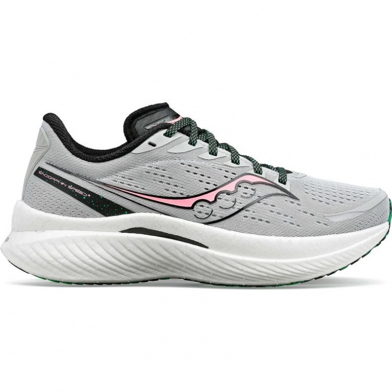 Grey Women\'s Saucony Endorphin Speed 3 Running Shoes | MALAYSIA-BPEL