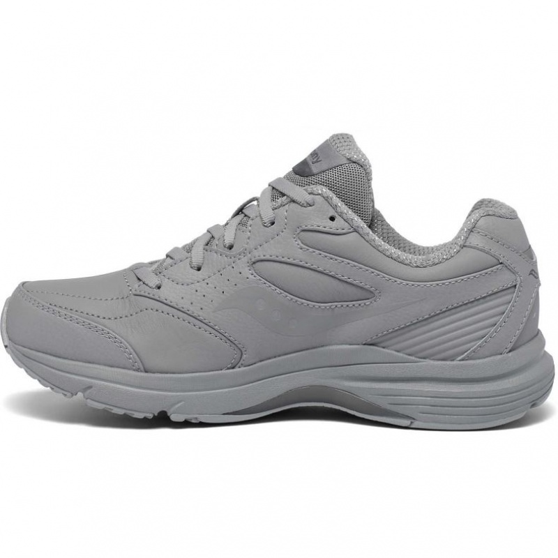 Grey Women's Saucony Integrity Walker 3 Extra Wide Running Shoes | MALAYSIA-WIMQ