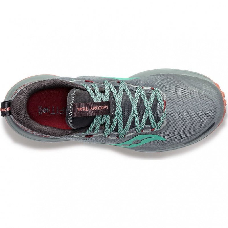 Grey Women's Saucony Xodus Ultra 2 Trail Running Shoes | MALAYSIA-TVLH