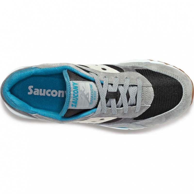 Grey / Black Men's Saucony Shadow 6000 Sneakers | MALAYSIA-EGOA