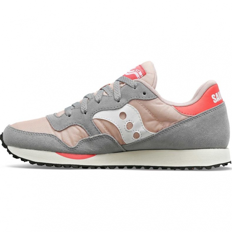 Grey / Pink Women's Saucony DXN Sneakers | MALAYSIA-ANPY