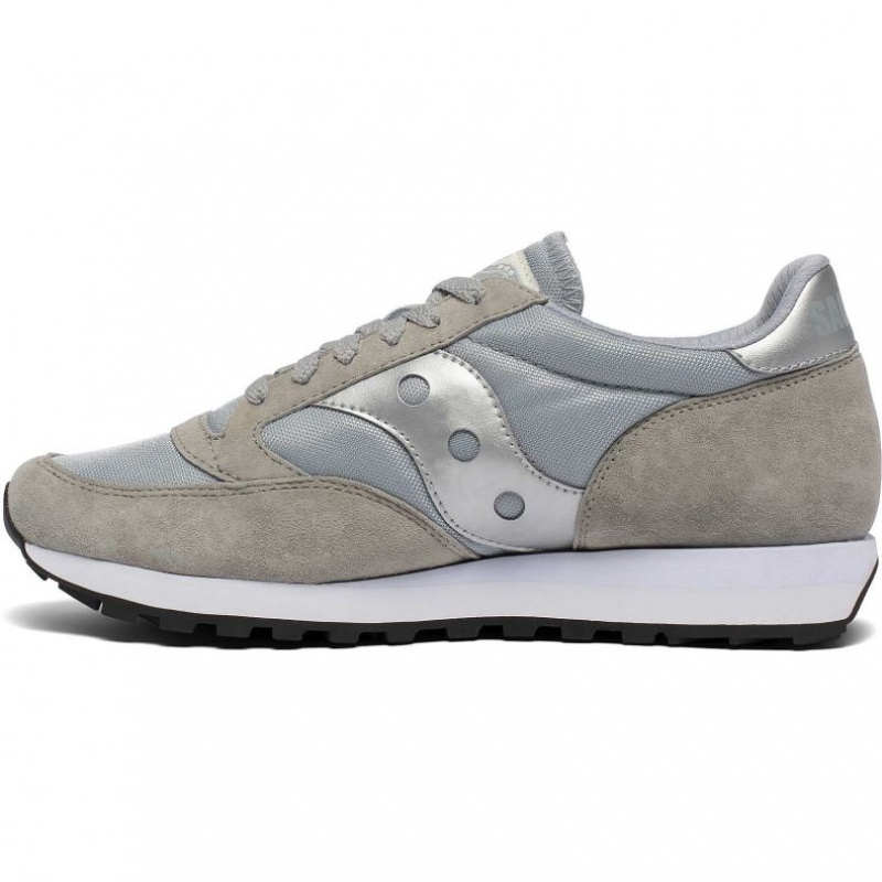 Grey / Silver Men's Saucony Jazz 81 Sneakers | MALAYSIA-KDZP