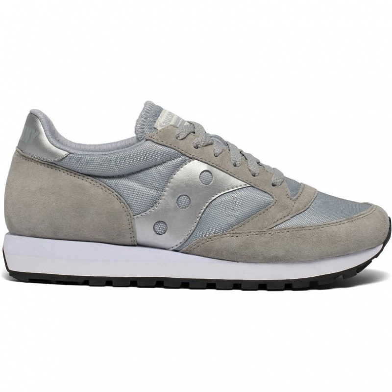 Grey / Silver Men\'s Saucony Jazz 81 Sneakers | MALAYSIA-KDZP