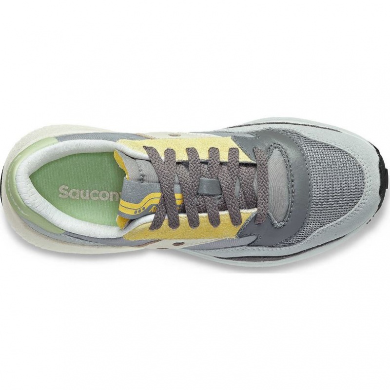 Grey / Yellow Women's Saucony Jazz NXT Sneakers | MALAYSIA-OFJN