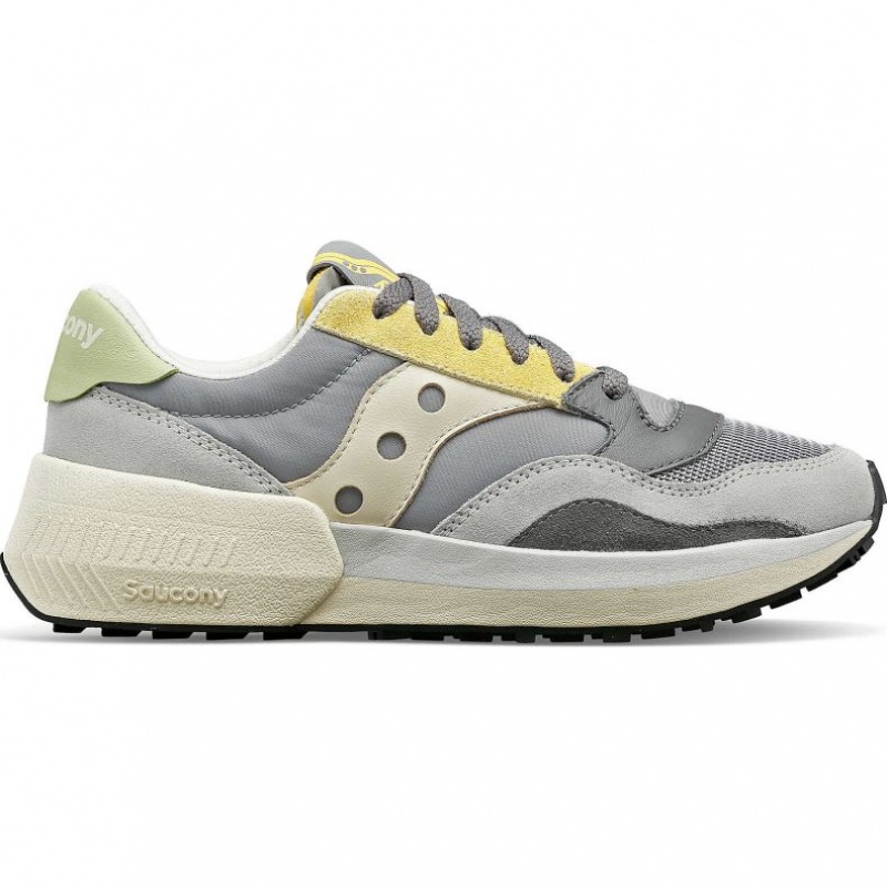 Grey / Yellow Women\'s Saucony Jazz NXT Sneakers | MALAYSIA-OFJN