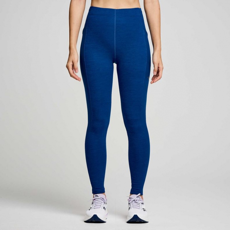 Indigo Women\'s Saucony Solstice Tight | MALAYSIA-EZKO