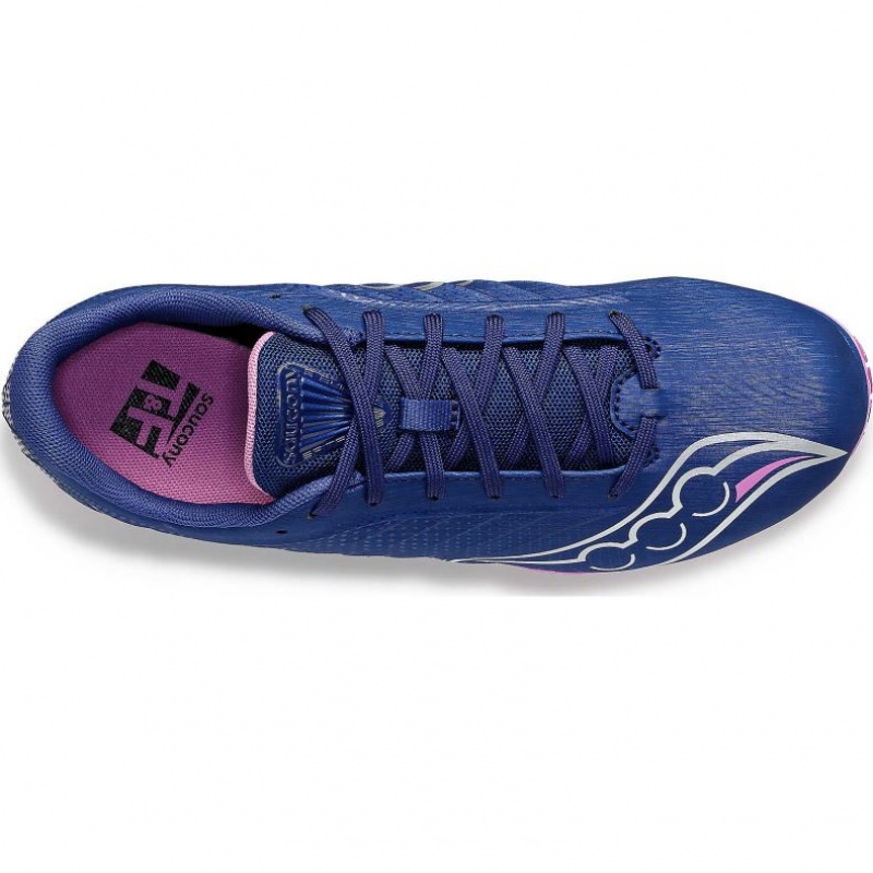 Indigo Women's Saucony Spitfire 5 Spikes | MALAYSIA-ITUB