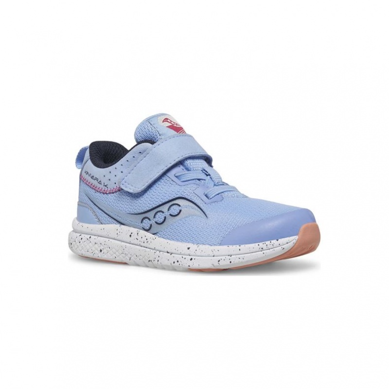 Light Blue Little Kids' Saucony Kinvara 14 A/C Jr. Sneakers | MALAYSIA-FXDW