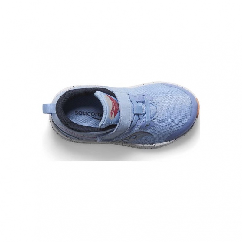 Light Blue Little Kids' Saucony Kinvara 14 A/C Jr. Sneakers | MALAYSIA-FXDW