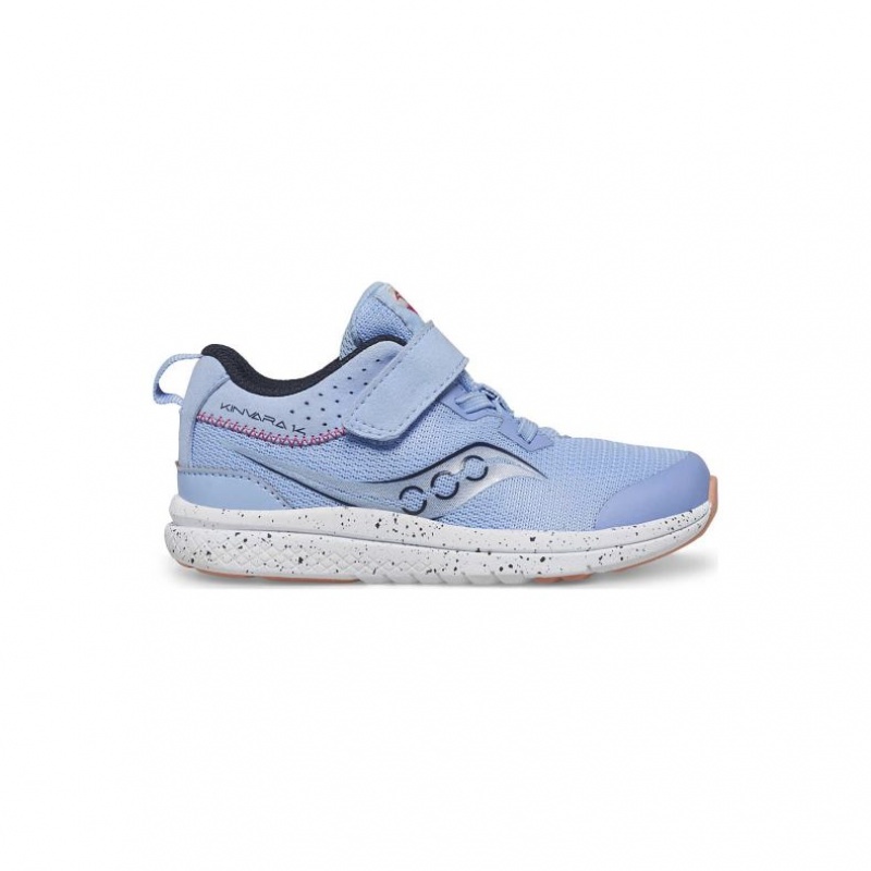 Light Blue Little Kids\' Saucony Kinvara 14 A/C Jr. Sneakers | MALAYSIA-FXDW