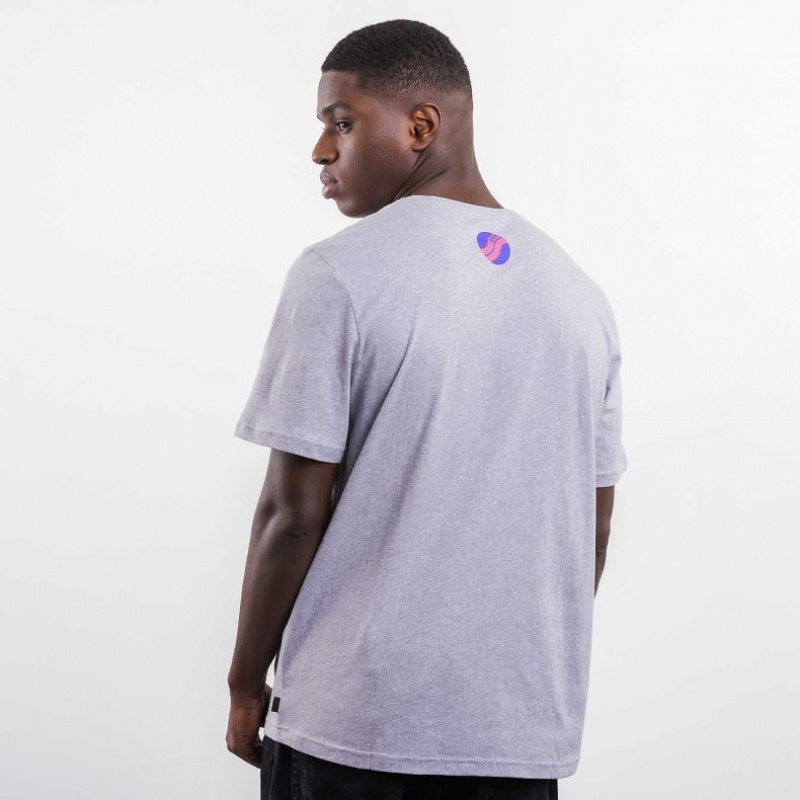 Light Grey Men's Saucony X Frank Cooke Rested T-Shirt | MALAYSIA-FBTN