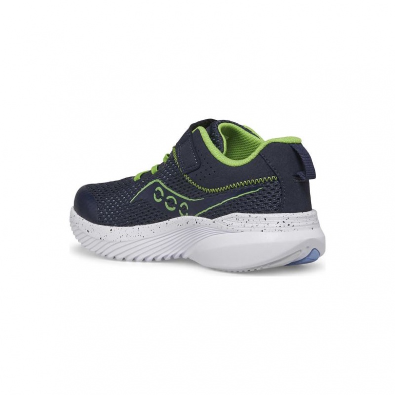 Navy Big Kids' Saucony Kinvara 14 A/C Sneakers | MALAYSIA-BKGY