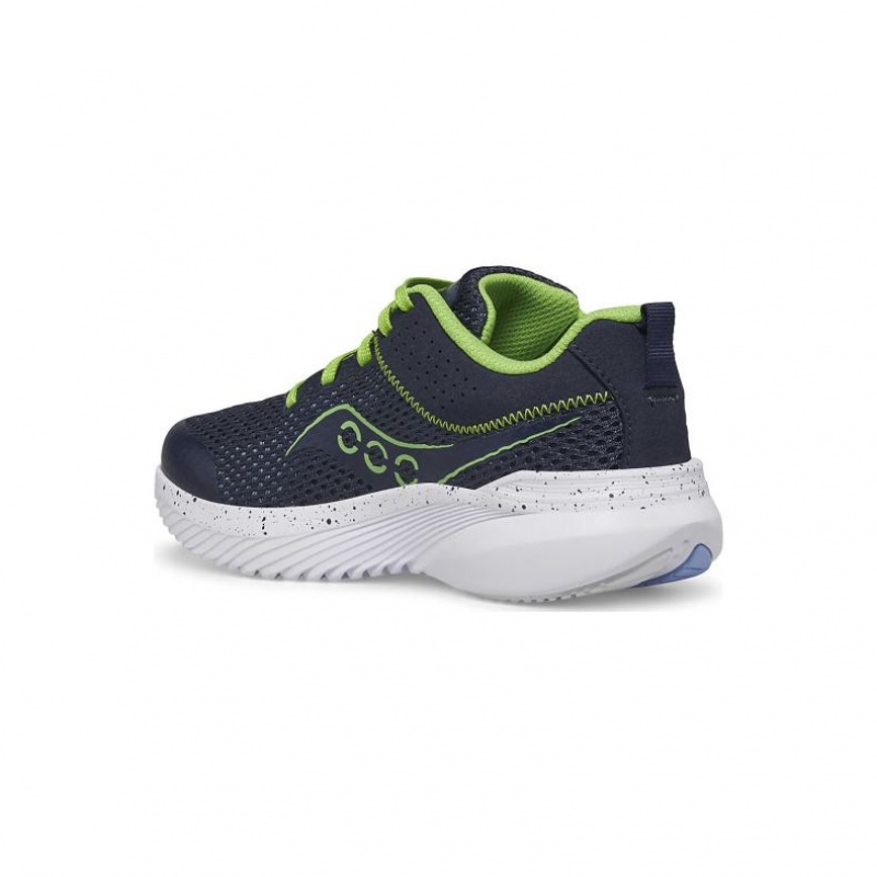 Navy Big Kids' Saucony Kinvara 14 Sneakers | MALAYSIA-PGNH