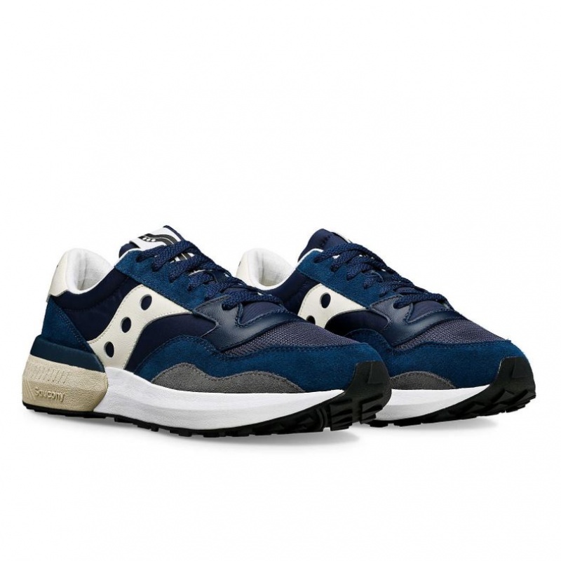 Navy Men's Saucony Jazz NXT Sneakers | MALAYSIA-PNOJ