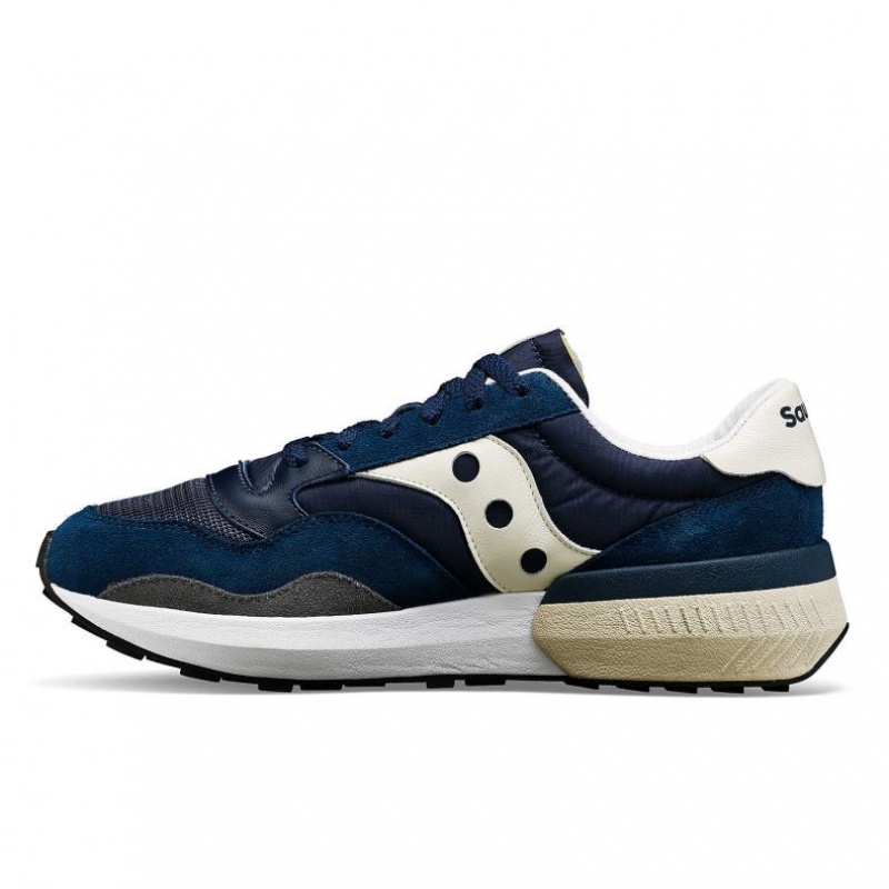 Navy Men's Saucony Jazz NXT Sneakers | MALAYSIA-PNOJ