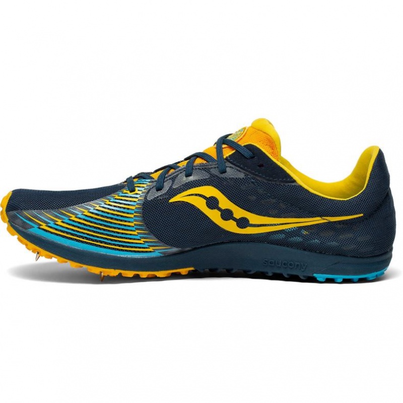 Navy Men's Saucony Kilkenny XC9 Spikes | MALAYSIA-NRUD