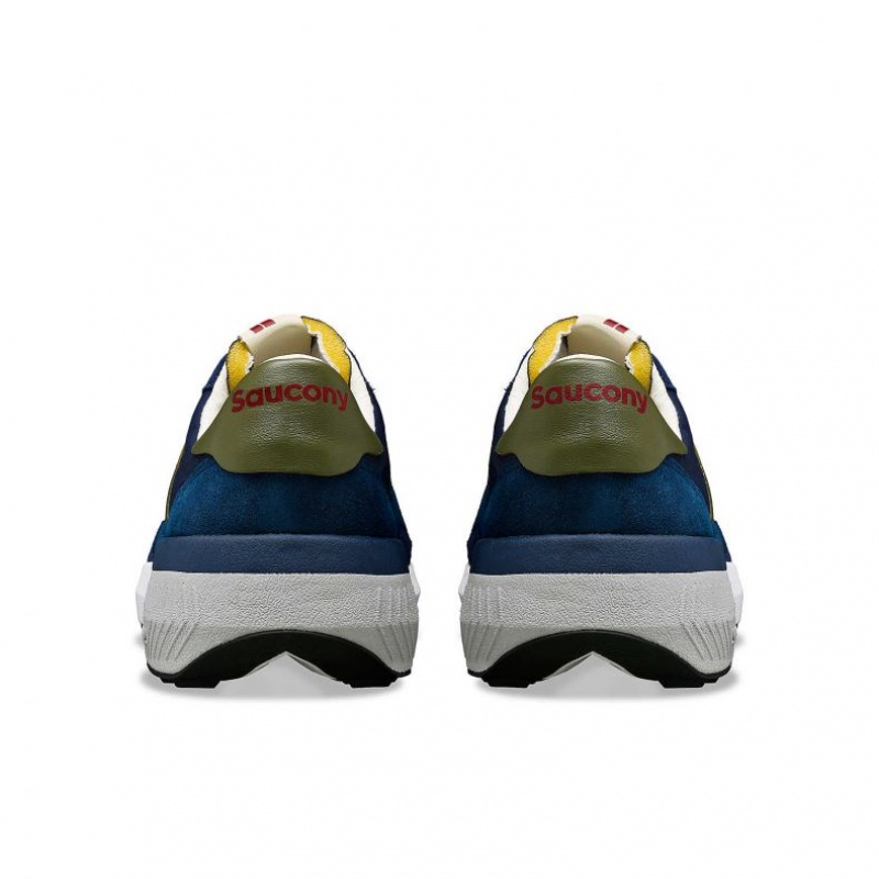 Navy / Green Women's Saucony Jazz NXT Sneakers | MALAYSIA-IFLZ