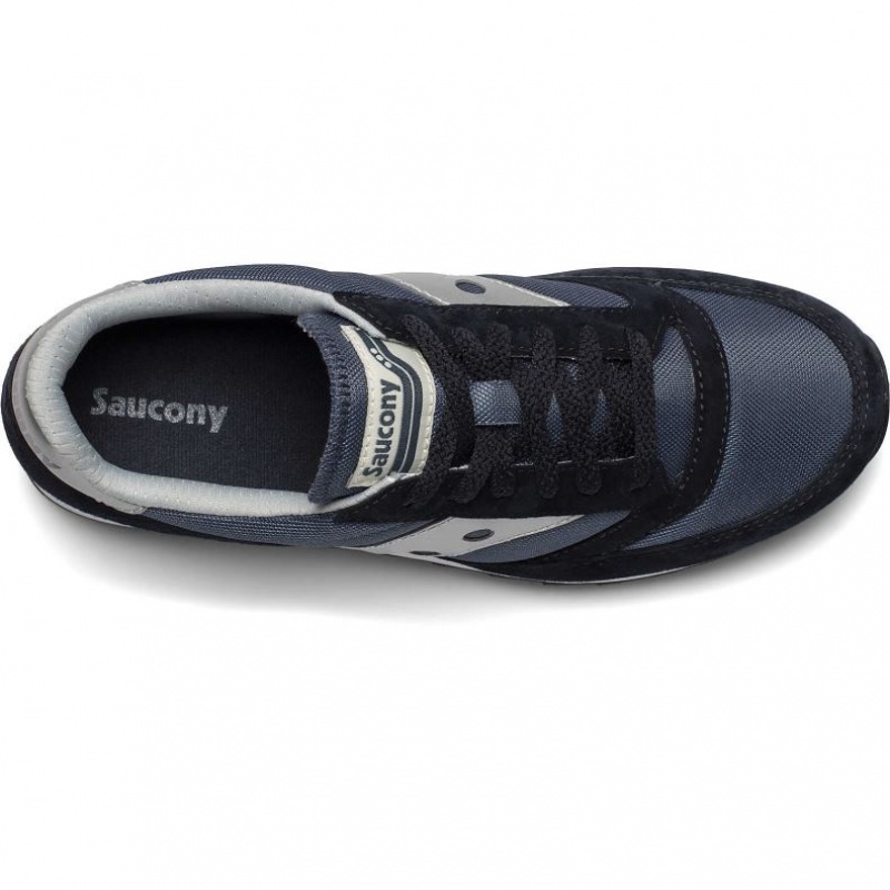 Navy / Silver Men's Saucony Jazz 81 Sneakers | MALAYSIA-YKEM