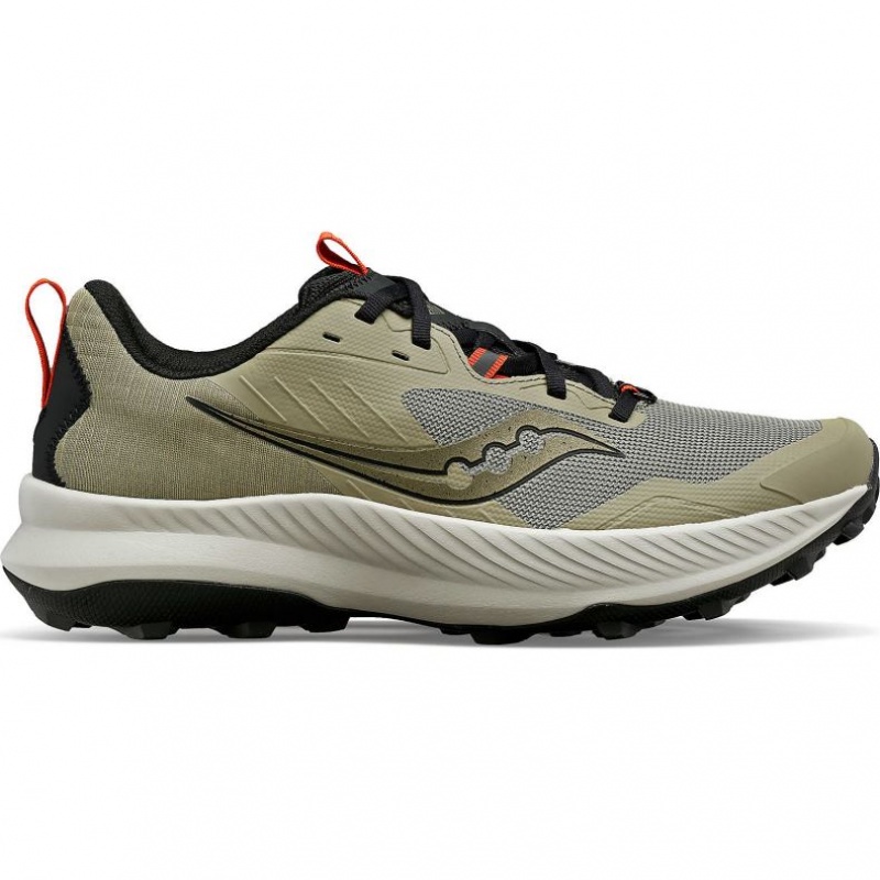 Olive Men\'s Saucony Blaze TR Trail Running Shoes | MALAYSIA-ZJSL