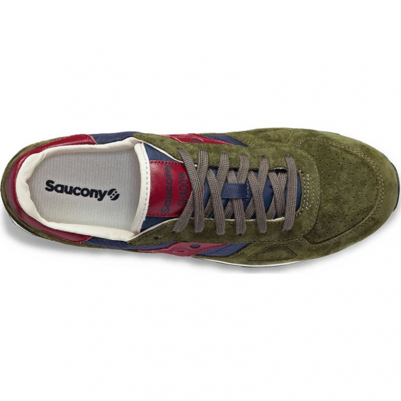 Olive Men's Saucony Shadow Original Premium Sneakers | MALAYSIA-SMGQ