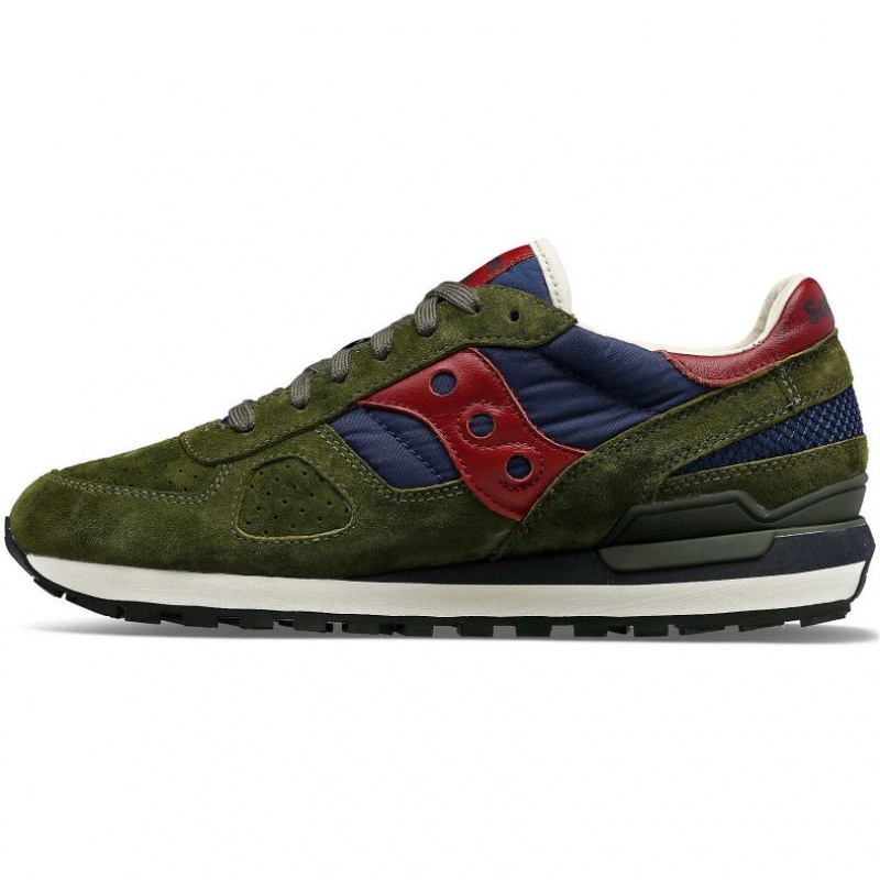 Olive / Navy Women's Saucony Shadow Original Premium Sneakers | MALAYSIA-UAQJ