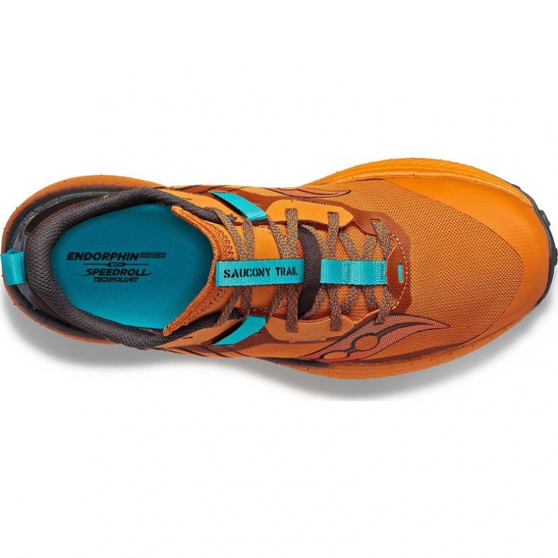 Orange Men's Saucony Endorphin Edge Trail Running Shoes | MALAYSIA-EGTM