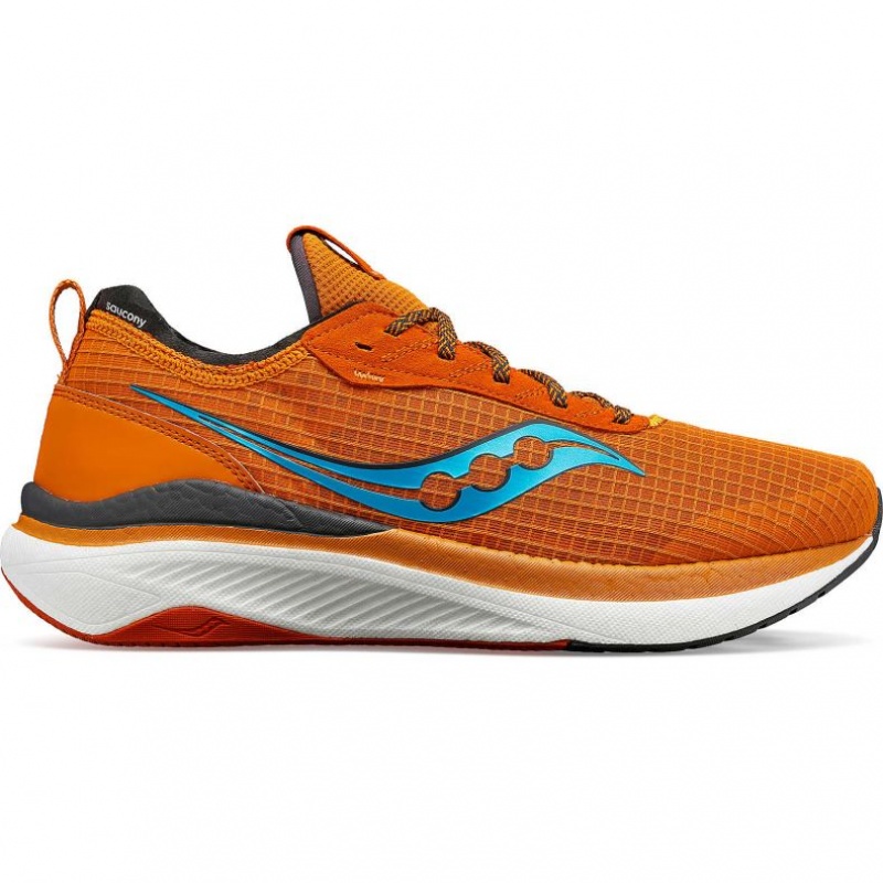 Orange Men\'s Saucony Freedom Crossport Running Shoes | MALAYSIA-CENW