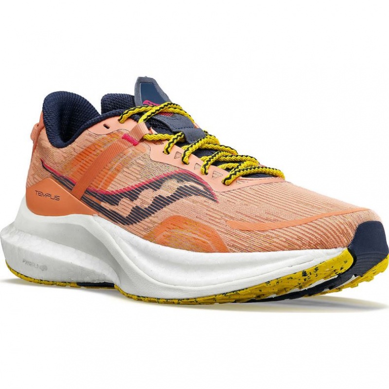 Orange Men's Saucony Tempus Running Shoes | MALAYSIA-SXCF