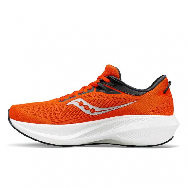 Orange Men's Saucony Triumph 21 Running Shoes | MALAYSIA-XYOH