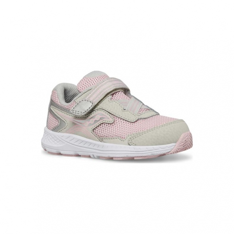 Pink Big Kids\' Saucony Ride 10 Jr. Sneakers | MALAYSIA-KBSU