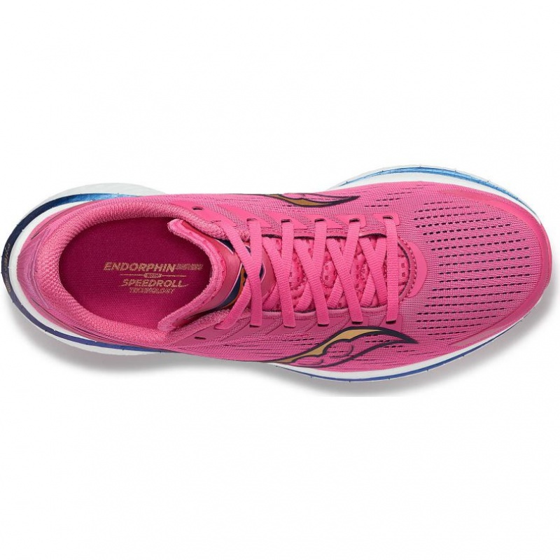 Pink Men's Saucony Endorphin Speed 3 Running Shoes | MALAYSIA-AQSH