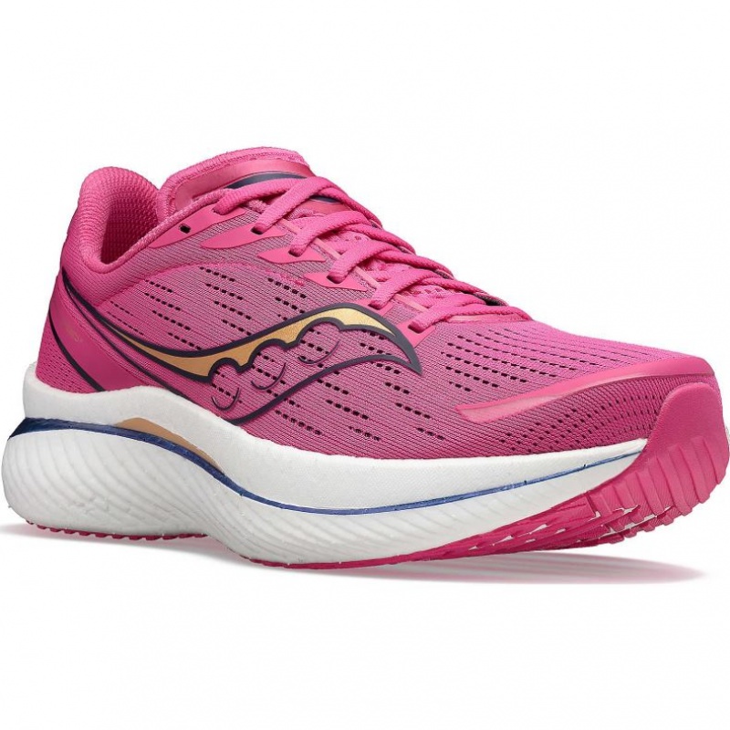 Pink Men's Saucony Endorphin Speed 3 Running Shoes | MALAYSIA-AQSH