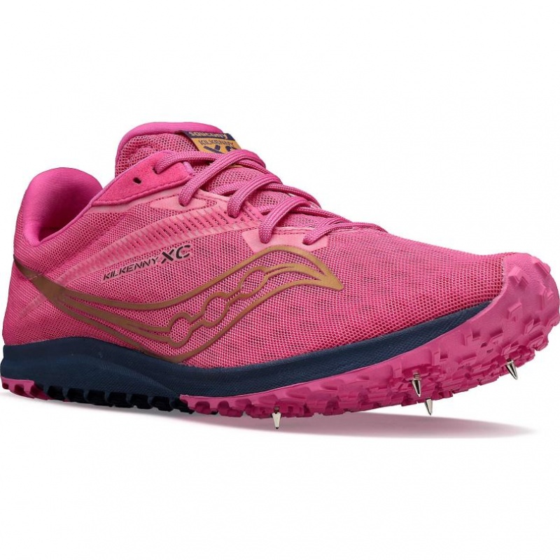 Pink Men's Saucony Kilkenny XC9 Spikes | MALAYSIA-GNUQ