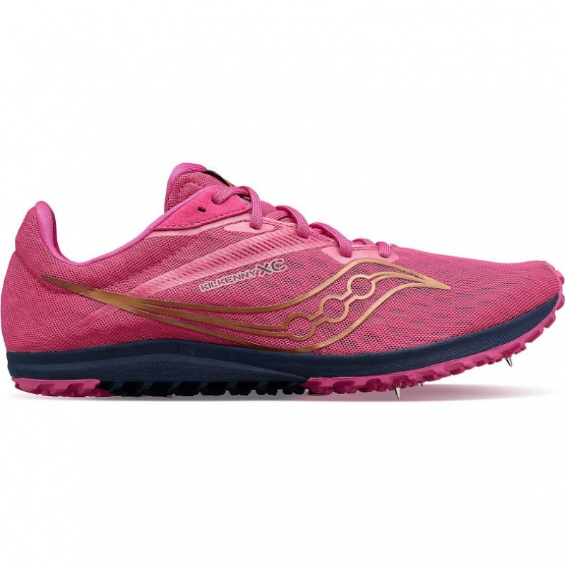 Pink Men\'s Saucony Kilkenny XC9 Spikes | MALAYSIA-GNUQ