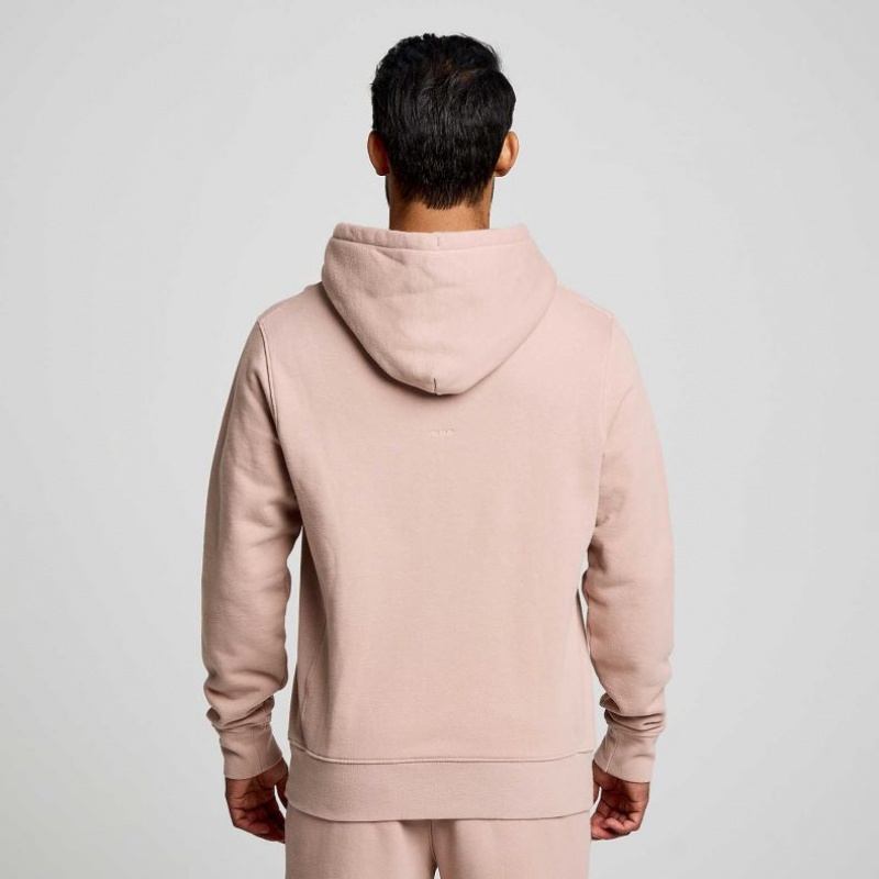 Pink Men's Saucony Recovery Hoodie | MALAYSIA-PGWB