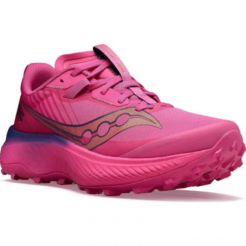 Pink Women's Saucony Endorphin Edge Running Shoes | MALAYSIA-LPMH