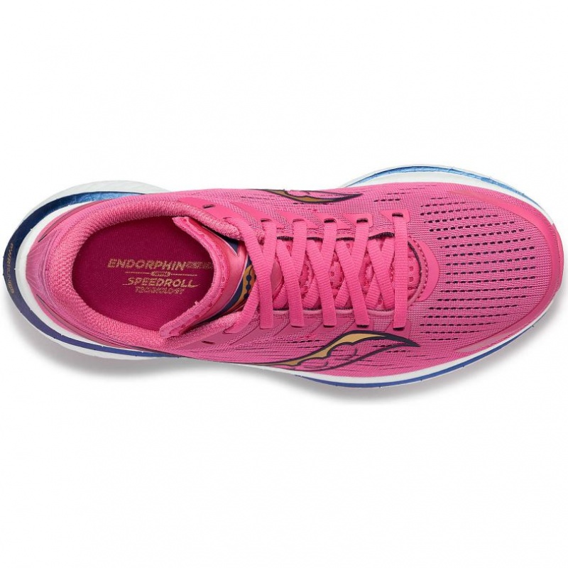 Pink Women's Saucony Endorphin Speed 3 Running Shoes | MALAYSIA-STPB