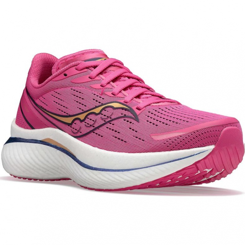 Pink Women's Saucony Endorphin Speed 3 Running Shoes | MALAYSIA-STPB