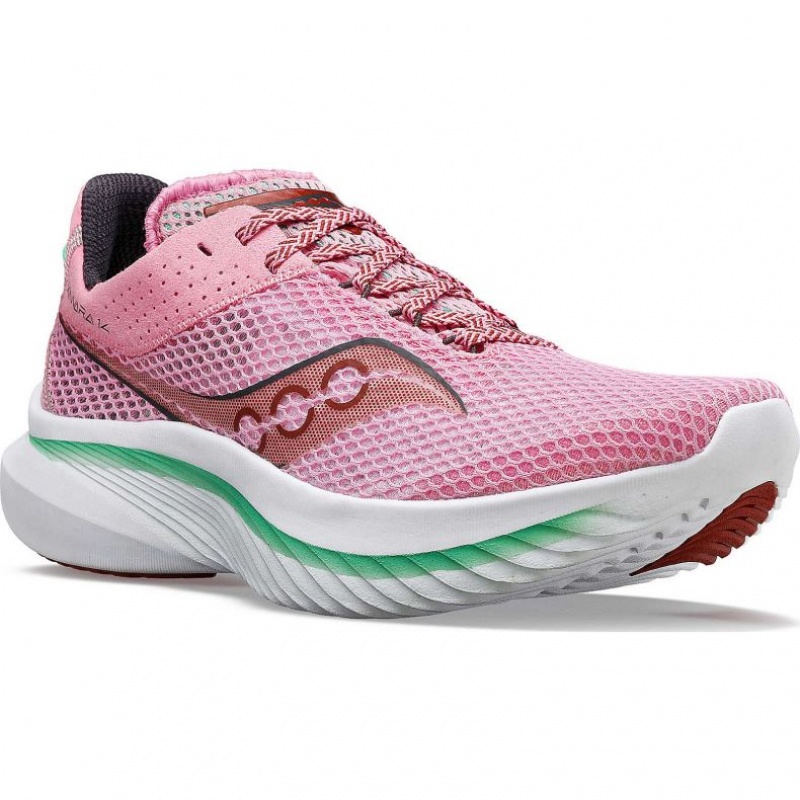 Pink Women's Saucony Kinvara 14 Running Shoes | MALAYSIA-PVFC