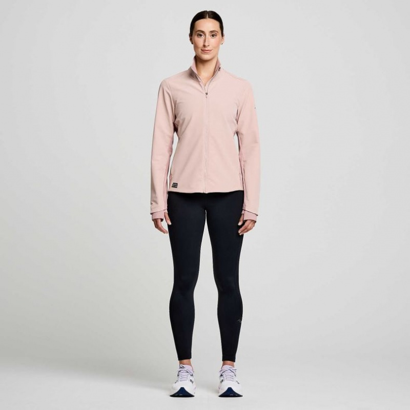 Pink Women's Saucony Triumph Jacket | MALAYSIA-CQAK