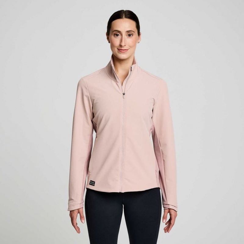 Pink Women\'s Saucony Triumph Jacket | MALAYSIA-CQAK