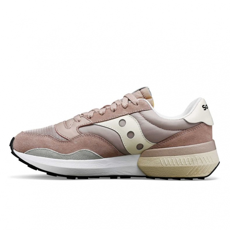 Pink / Cream Men's Saucony Jazz NXT Sneakers | MALAYSIA-QPEW