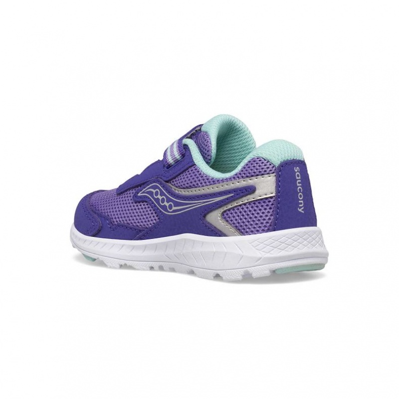 Purple Big Kids' Saucony Ride 10 Jr. Sneakers | MALAYSIA-GNLB